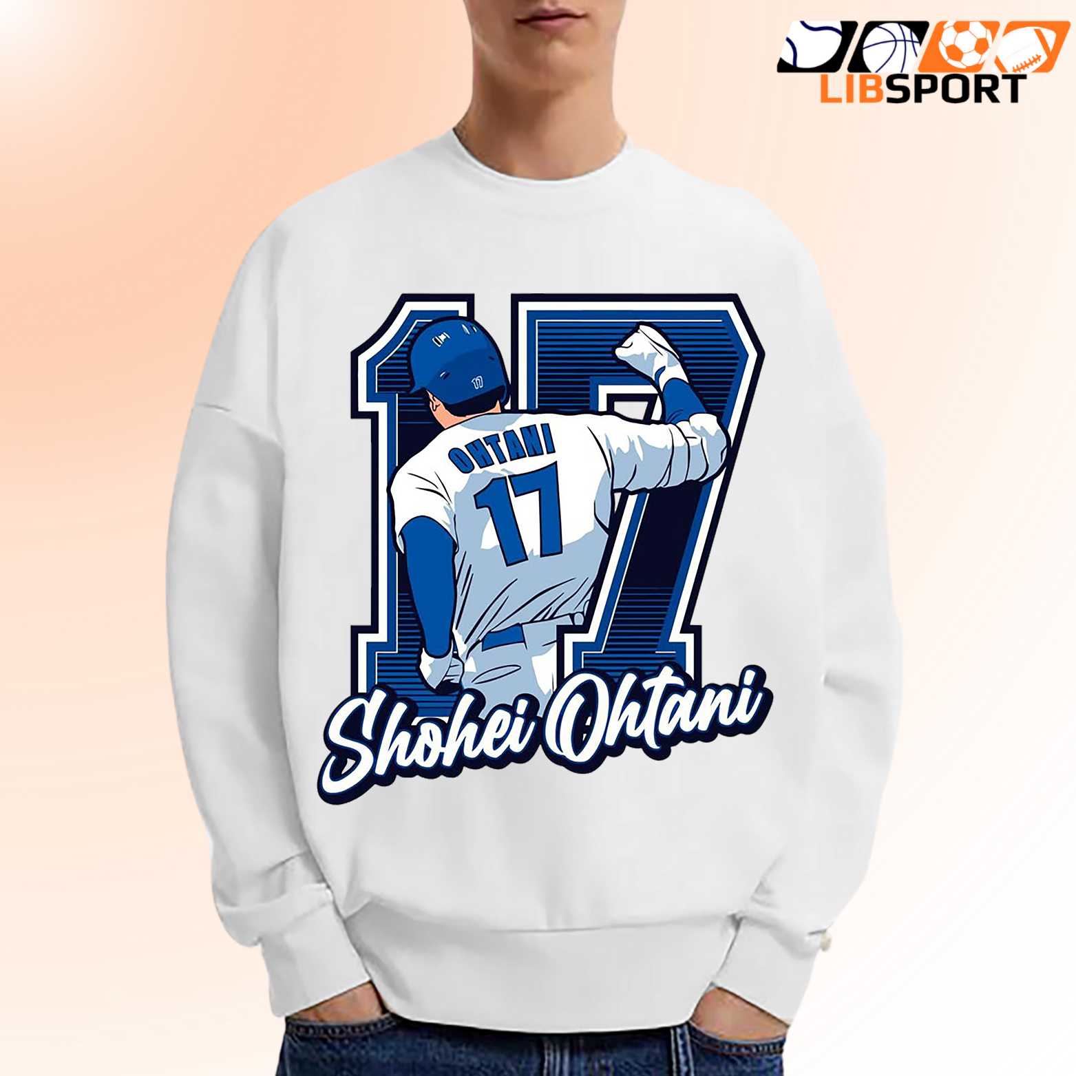 Shohei Ohtani Back 17 T Shirt, Los Angeles Dodgers Baseball, Streetwear Unisex Tee